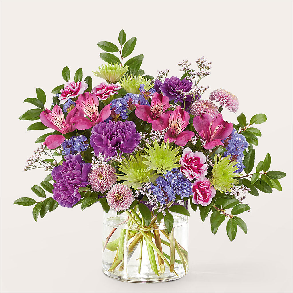 Glass Half Full Bouquet –  Sunset Ridge Floral Llc, Morganton NC