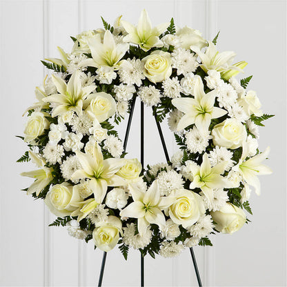 Treasured Tribute Wreath –  Sunset Ridge Floral Llc, Morganton NC