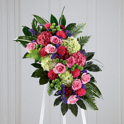 Refreshing Mix Standing Spray –  Sunset Ridge Floral Llc, Morganton NC