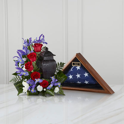 Patriotic Tribute Arrangement –  Sunset Ridge Floral Llc, Morganton NC