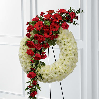 Graceful Tribute Wreath –  Sunset Ridge Floral Llc, Morganton NC