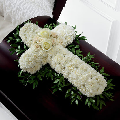 Peaceful Memories Casket Spray (Standard) –  Sunset Ridge Floral Llc, Morganton NC