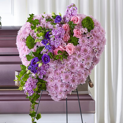 Treasured Love Standing Heart –  Sunset Ridge Floral Llc, Morganton NC
