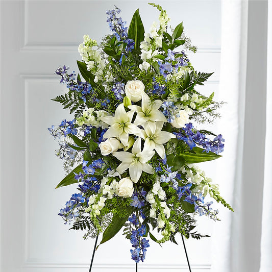 Faithful Friend Standing Spray –  Sunset Ridge Floral Llc, Morganton NC