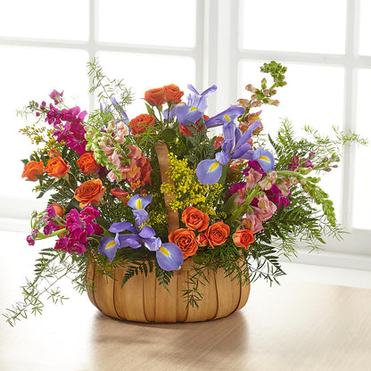 Garden of Life Basket –  Sunset Ridge Floral Llc, Morganton NC