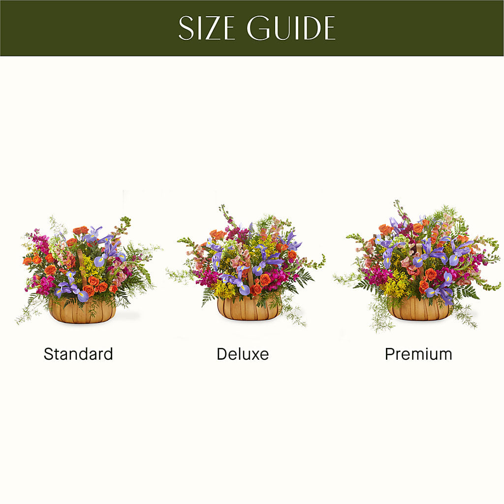 Garden of Life Basket –  Sunset Ridge Floral Llc, Morganton NC