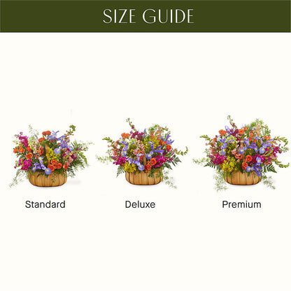 Garden of Life Basket –  Sunset Ridge Floral Llc, Morganton NC