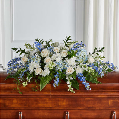 Timeless Essence Casket Spray –  Sunset Ridge Floral Llc, Morganton NC