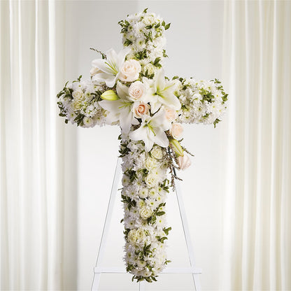 Spiritual Guidance Standing Spray –  Sunset Ridge Floral Llc, Morganton NC
