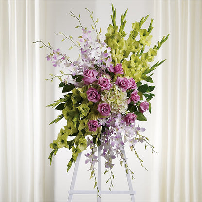 Lasting Legacy Standing Spray –  Sunset Ridge Floral Llc, Morganton NC