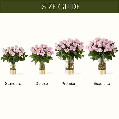 Picture Perfect Pink Rose Bouquet –  Sunset Ridge Floral Llc, Morganton NC