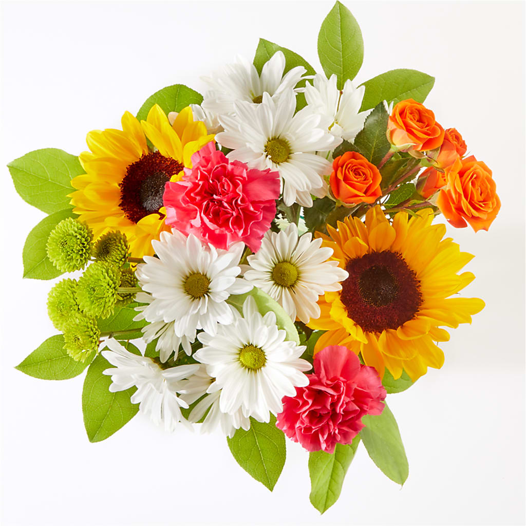 Sun-drenched Blooms Bouquet –  Sunset Ridge Floral Llc, Morganton NC