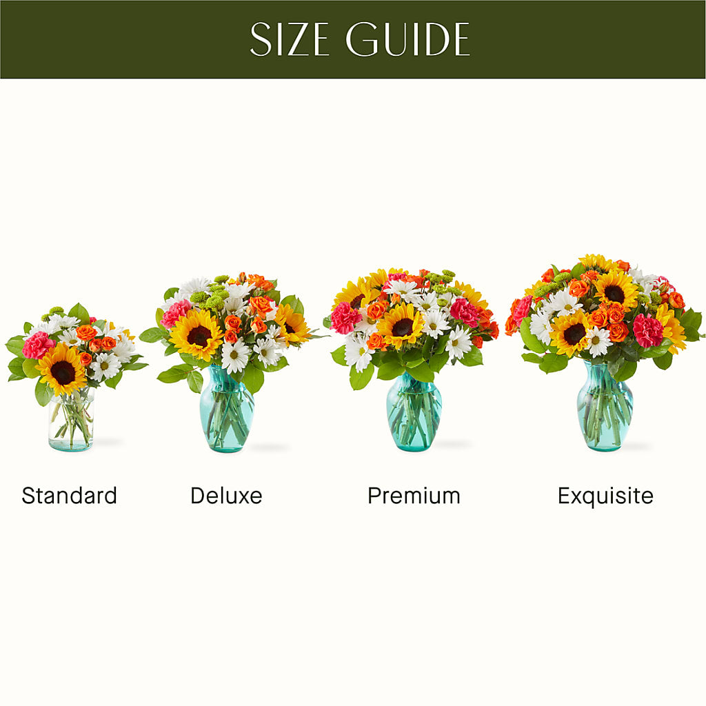Sun-drenched Blooms Bouquet –  Sunset Ridge Floral Llc, Morganton NC