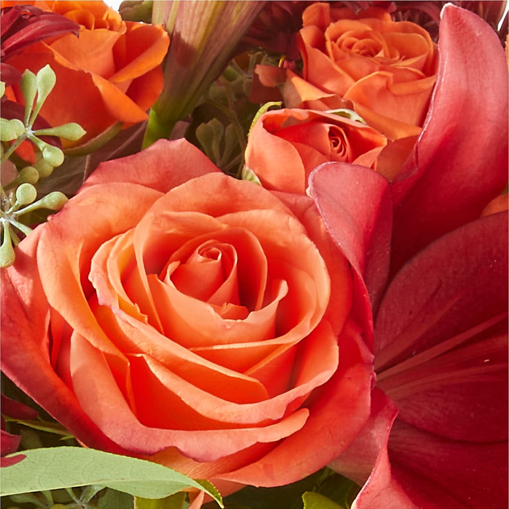 Crimson Leaves Bouquet –  Sunset Ridge Floral Llc, Morganton NC