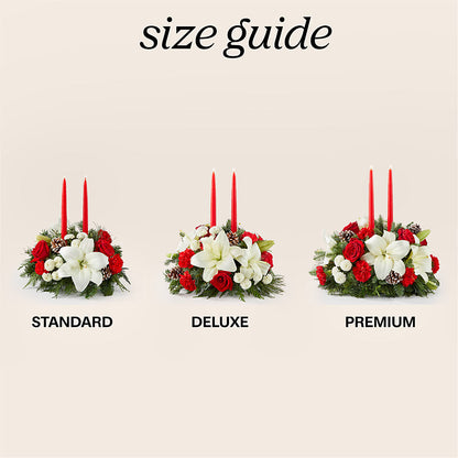 Seasonal Festivities Centerpiece –  Sunset Ridge Floral Llc, Morganton NC