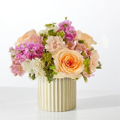 Paradise Bouquet with Ivory Vase –  Sunset Ridge Floral Llc, Morganton NC