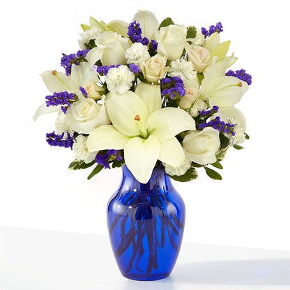 Sapphire Rush Bouquet –  Sunset Ridge Floral Llc, Morganton NC