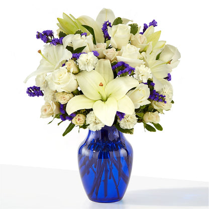 Sapphire Rush Bouquet –  Sunset Ridge Floral Llc, Morganton NC