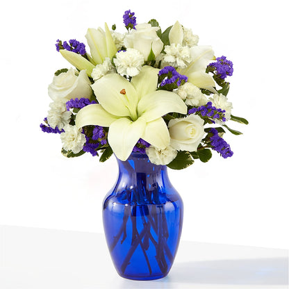 Sapphire Rush Bouquet –  Sunset Ridge Floral Llc, Morganton NC