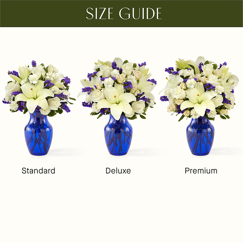 Sapphire Rush Bouquet –  Sunset Ridge Floral Llc, Morganton NC
