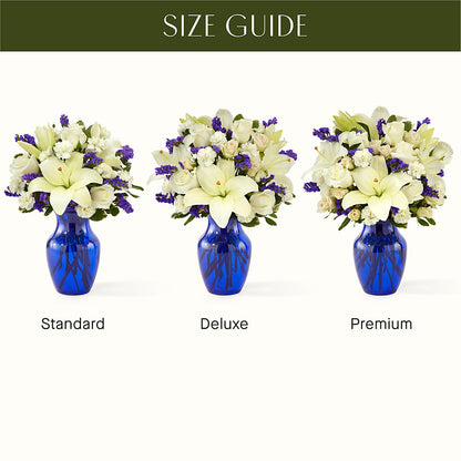 Sapphire Rush Bouquet –  Sunset Ridge Floral Llc, Morganton NC