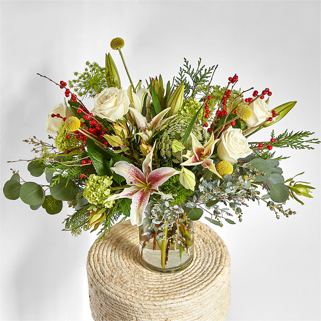 Berry & Bright Bouquet –  Sunset Ridge Floral Llc, Morganton NC
