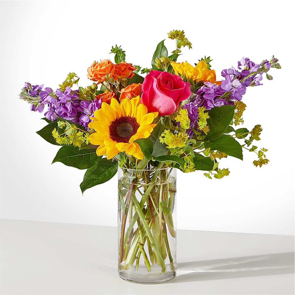 Vibrant Greetings Bouquet –  Sunset Ridge Floral Llc, Morganton NC
