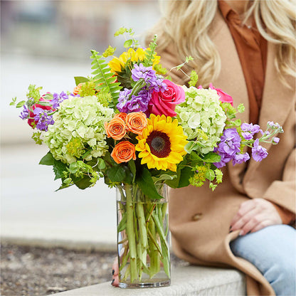 Vibrant Greetings Bouquet –  Sunset Ridge Floral Llc, Morganton NC
