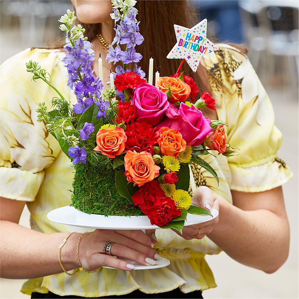 Best Year Yet Floral Cake –  Sunset Ridge Floral Llc, Morganton NC