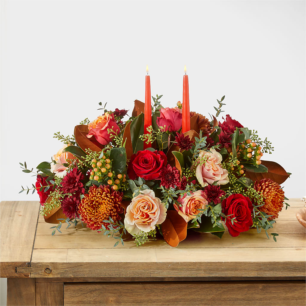Gather Near Centerpiece –  Sunset Ridge Floral Llc, Morganton NC