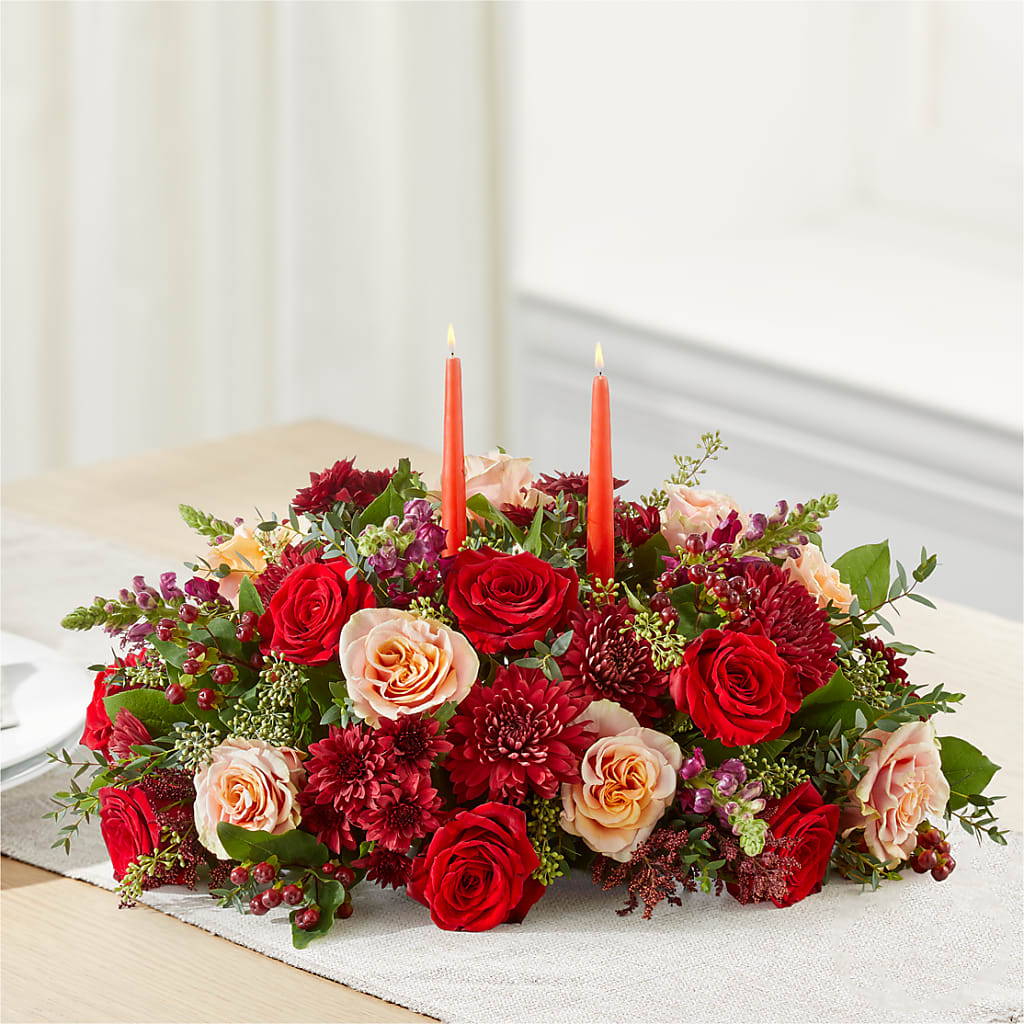 Most Thankful Centerpiece –  Sunset Ridge Floral Llc, Morganton NC