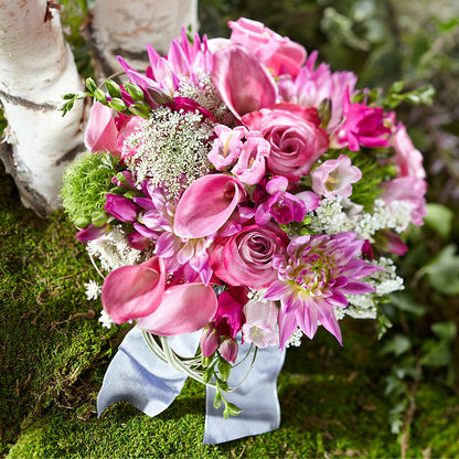 Pink Profusion Bouquet –  Sunset Ridge Floral Llc, Morganton NC