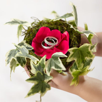 Lila Rose Ring Nest –  Sunset Ridge Floral Llc, Morganton NC