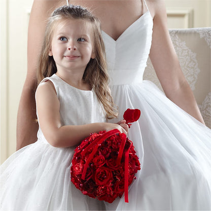Pure at Heart Flower Girl Arrangement –  Sunset Ridge Floral Llc, Morganton NC
